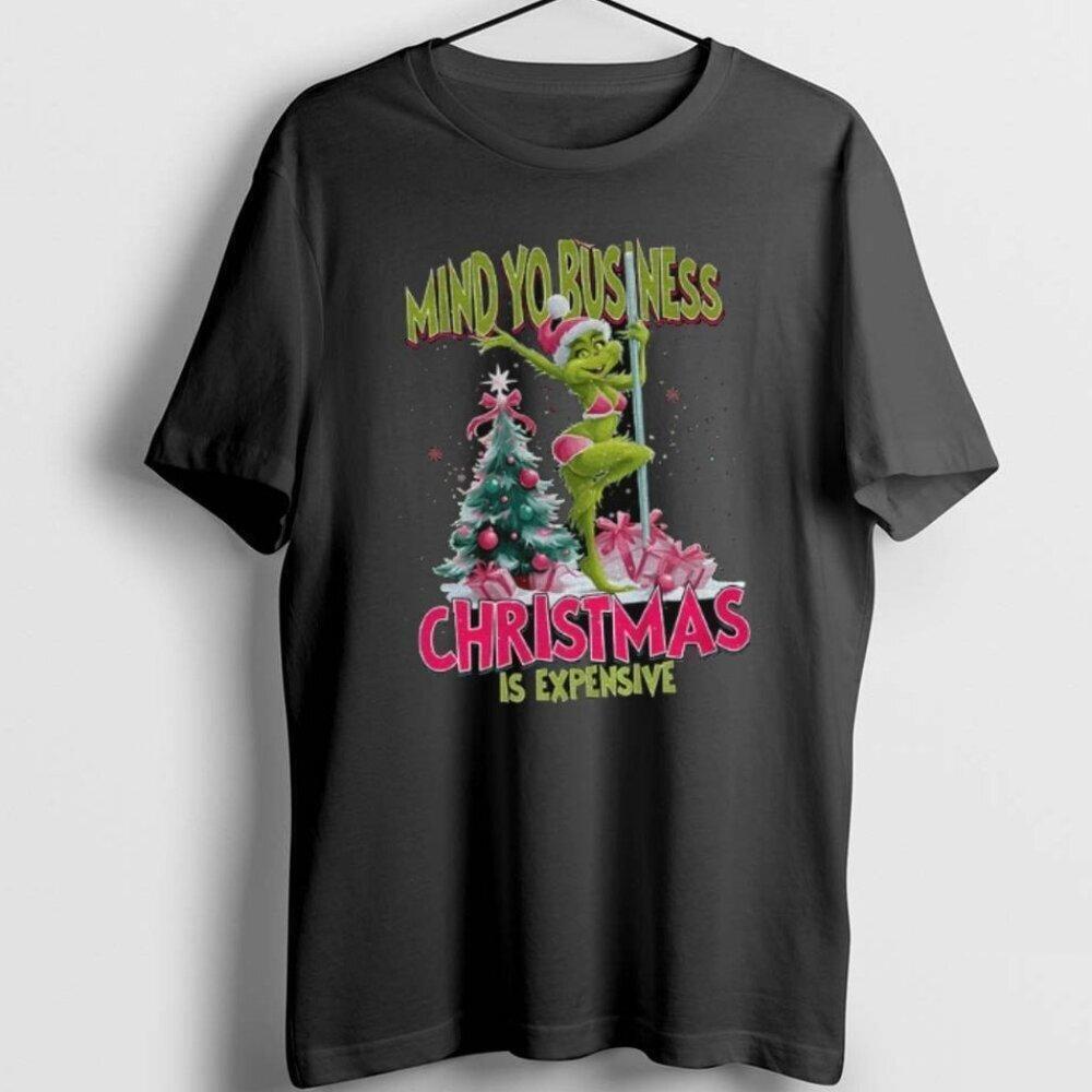 Santa Sexy Mind Yo Business Christmas Is Expensive Shirt 165